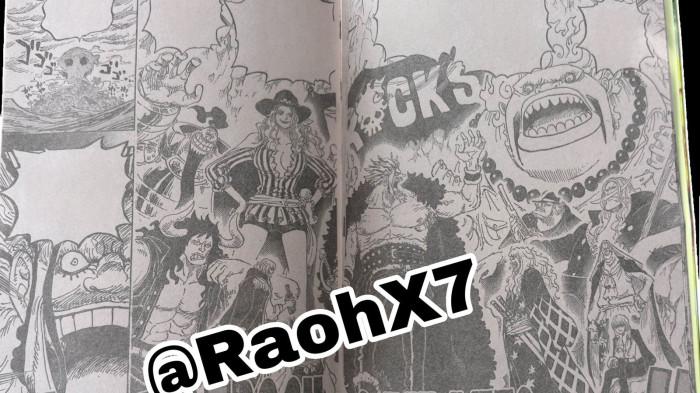 ONE PIECE 1156 - Raw One Piece 1156 ungkap rencana Rocks rebut Tanah Suci, kemunculan Silver Axe si saingan Shiki, dan peran Elbaph dalam ambisi mereka