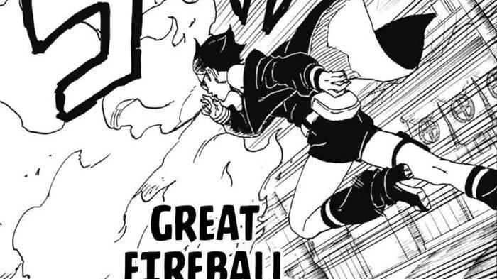 Sarada di Manga Boruto Two Blue Vortex Chapter 4