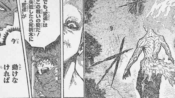 Shigaraki di Manga My Hero Academia chapter 413 Raw
