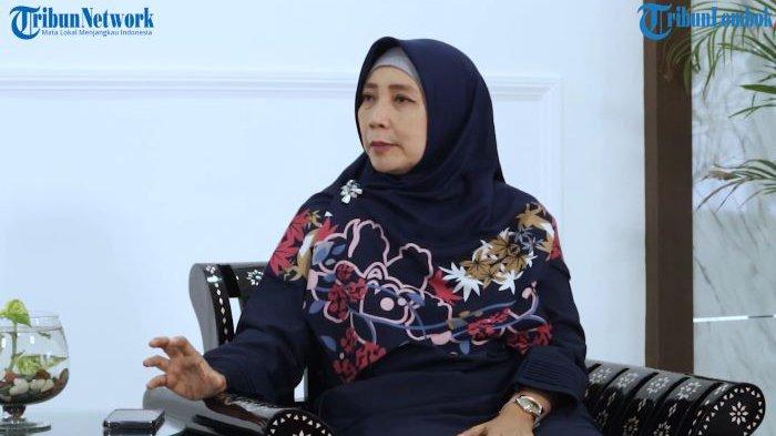 Sitti Rohmi Djalilah saat diwawancarai TribunLombok.com di pendopo Wagub, Mataram, Kamis (12/5/2022).