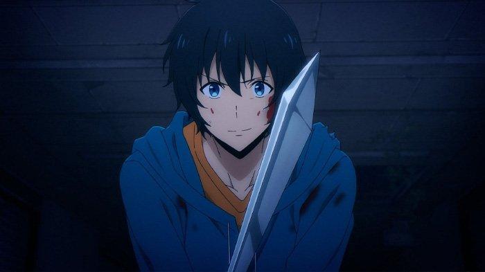 Sung Jin Woo di Anime Solo Leveling Episode 4 Sub Indo
