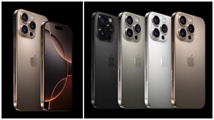 Tampilan iPhone 16 Pro Max
