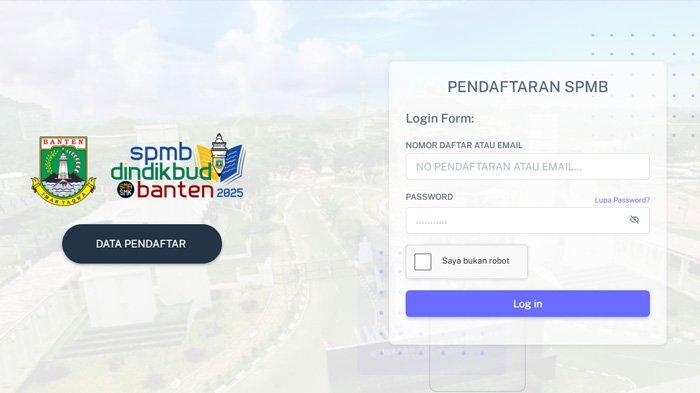 SPMB Banten 2025 untuk SMA SMK: Kuota, Jadwal, Syarat, Cara Daftar Link  daftar-siswa.bantendev.com - Tribunlombok.com