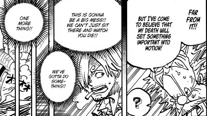 Vegapunk Sanji di Manga One Piece Chapter 1123