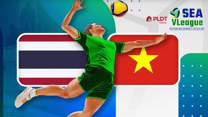 Vietnam vs Thailand SEA V League 2023. Link live streaming Vidio Timnas voli putra Thailand vs Vietnam live streaming Vidio SEA V League 2023 hari ini Sabtu 28 Juli pukul 14.00 WIB.