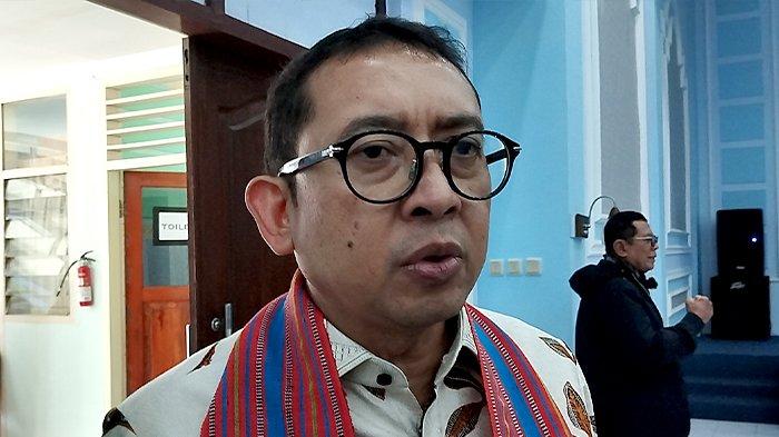 Wakil Ketua Dewan Pembina Partai Gerindra Fadli Zon di sela-sela kunjungan kerjanya ke Mataram, Nusa Tenggara Barat (NTB), Kamis (24/8/2023).