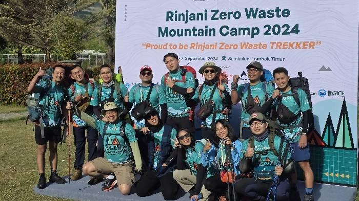 Peserta Rinjani Zero Waste Camp