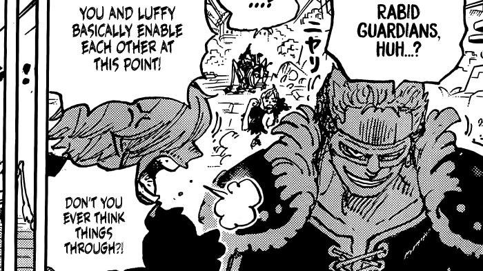 Zoro manga One Piece Chapter 1129