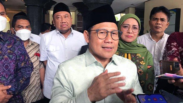 Ketua Umum Partai Kebangkitan Bangsa (PKB) Muhaimin Iskandar saat ditemui di Universitas Mataram pada Selasa (31/1/2023).