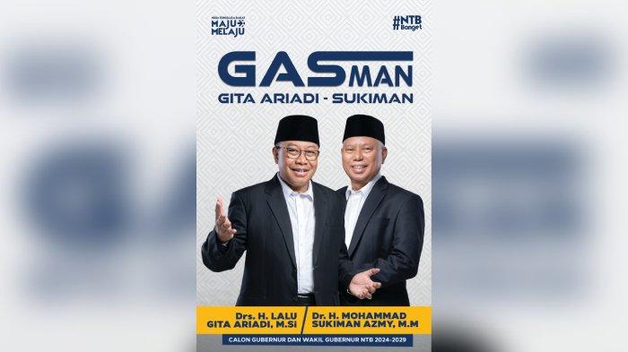 Flyer duet Gita-Sukiman atau Gasman.
