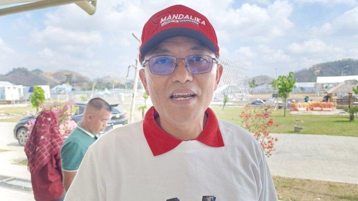 Kepala Dinas Pariwisata NTB Jamaludin Malady di Sirkuit Mandalika, Selasa (24/9/2024).
