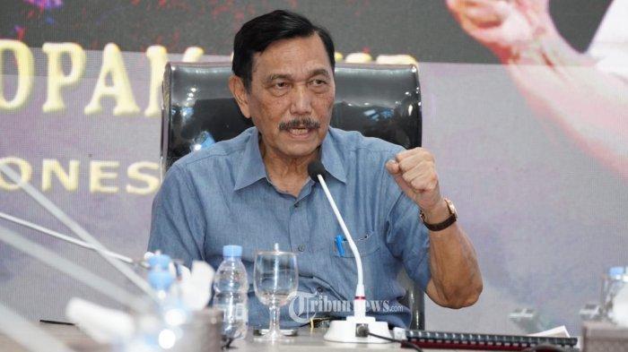 Menteri Koordinator Maritim dan Investasi Luhut Binsar Pandjaitan.