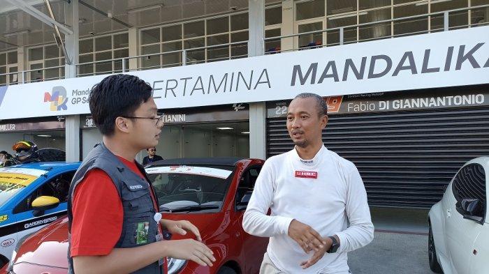 Pembalap Fitra Eri jajal sirkuit Mandalika saat event Mandalika Track Day 21-22 Mei 2022