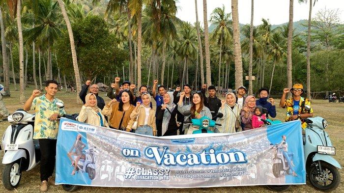 Yamaha STSJ terus mengajak konsumen pengguna Classy Yamaha menikmati riding berkelas melalui kegiatan Classy on Vacation.  Kegiatan ini digelar di dua tempat sekaligus yaitu Malang pada 23 September 2023 dan Nusa Tenggara Barat pada 24 September 2023.