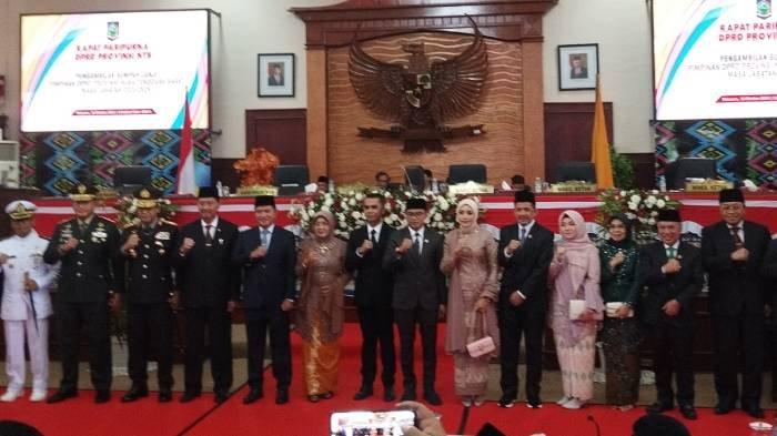 Pimpinan Dewan Perwakilan Rakyat Daerah (DPRD) Provinsi Nusa Tenggara Barat (NTB) periode 2024-2029 resmi dilantik, Rabu (16/10/2024).