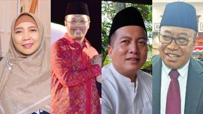 (Kiri ke kanan) Sitti Rohmi Djalillah, Zulkieflimansyah, Lalu Muhammad Iqbal, Lalu Gita Ariadi.