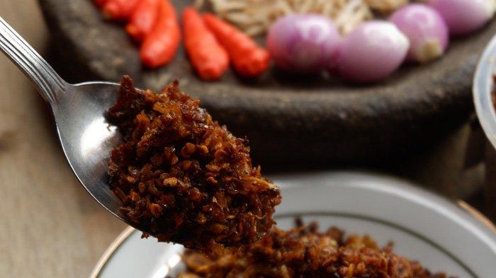 Sambal Cengeh Turun Tangis sambal khas Lombok.