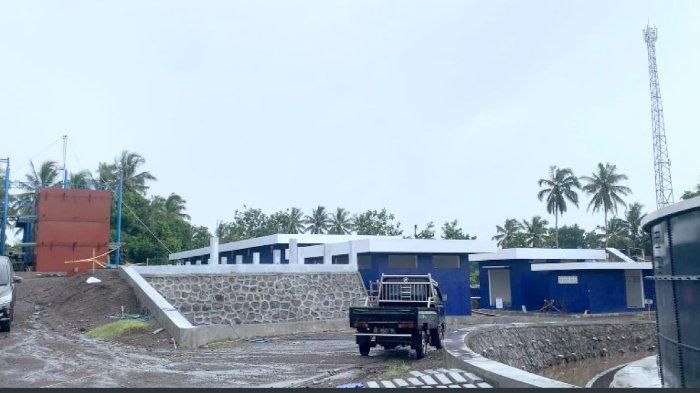 Penampakan SPAM Pantai Selatan di Desa Kotaraja, Kecamatan Sikur, Kabupaten Lombok Timur.