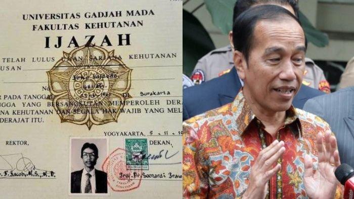 IJAZAH PALSU JOKOWI - Meski berkali-kali dituding ijazah palsu, kenapa Jokowi tetap ngotot tak mau menunjukkan ijazah asli dan melaporkan penuding ke polisi?