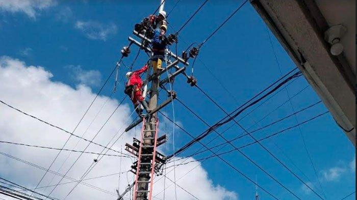 Suasana saat PLN Unit Pelaksana Pelayanan Pelanggan (UP3) Pamekasan, bekerja sama dengan PLN Unit Induk Distribusi (UID) Jawa Timur dan 6 UP3 lainnya, melakukan kegiatan MAHABARATA (Maksimalkan Pemeliharaan Boarderless Antar Unit Sampai Tuntas) yang melibatkan total 134 personel dari berbagai unit, Rabu (29/5/2024).