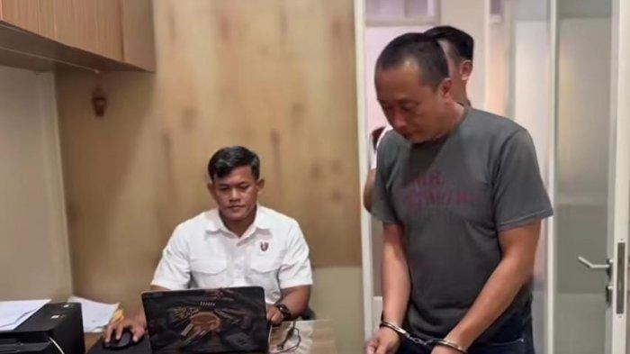 Polisi setelah menjemput Nur Hidayat langsung melakukan interogasi. Ia disidik terkait karena gemar menganiaya istri dan anak-anaknya.