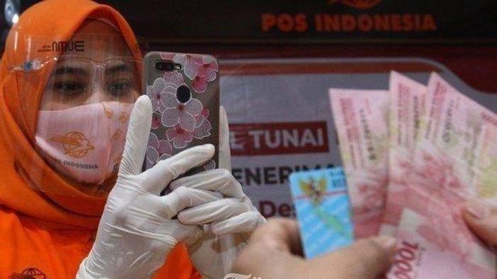 Ilustrasi bansos cair.