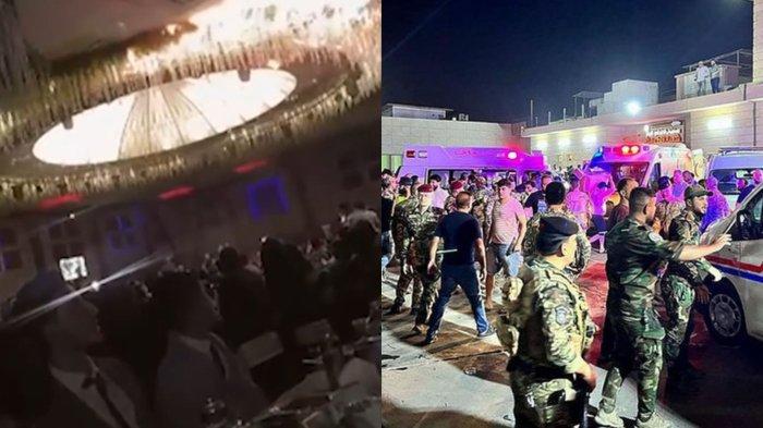 Kebahagian pesta perniakahan di Irak berubah menjadi tragedi usai kebakaran terjadi. 114 orang lantas menjadi korban, termasuk ibu dari pengantin pria.