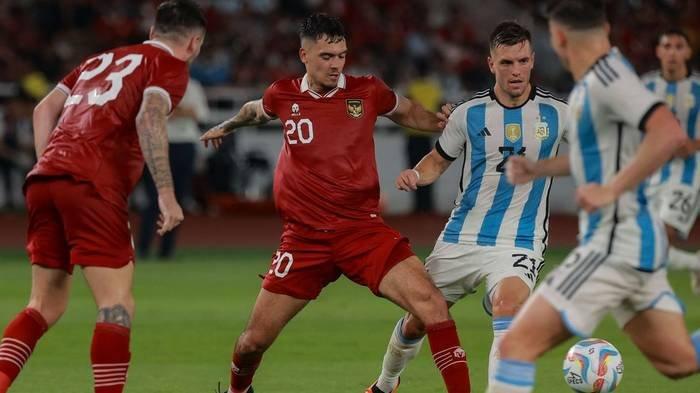 Hasil Akhir Pertandingan Indonesia Vs Argentina 0 2 Penonton Tidak
