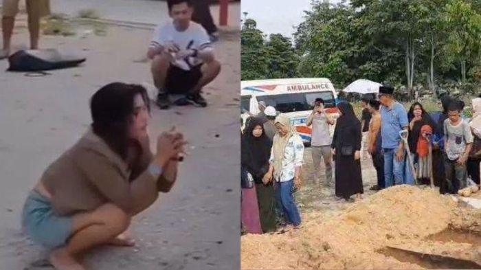 Tampang pengemudi mobil Calya takbrak satu keluarga di Pekanbaru (kiri). Tersangka pulang dugem usai merayakan Tahun Baru 2025.
