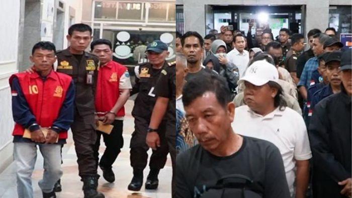 KENA OTT - Puluhan kades dan camat kena OTT Kejaksaan Negeri (Kejari) Kabupaten Lahat, Sumatera Selatan, Kamis (24/7/2025). Mereka ditangkap saat berkumpul di Kantor Camat Pagar Gunung.