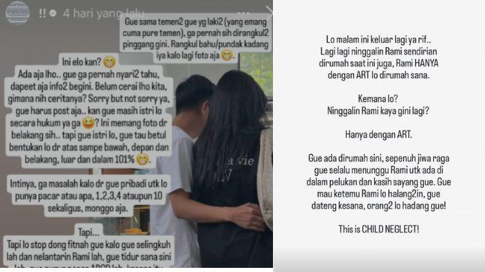 DUGAAN PERSELINGKUHAN- Unggahan di insta story Kusuma Anggraini, istri Kompol Arif Purnama Oktora soal dugaan perselingkuhan suaminya.
Pernah Viral