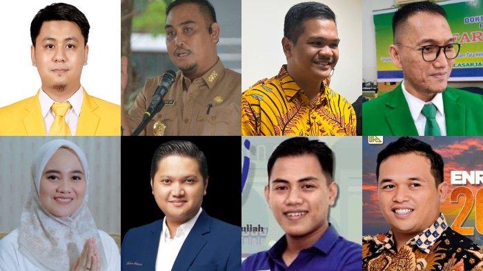 Kolase 8 anak bupati masuk bursa calon kepala daerah jelang pilkada serentak 2024.