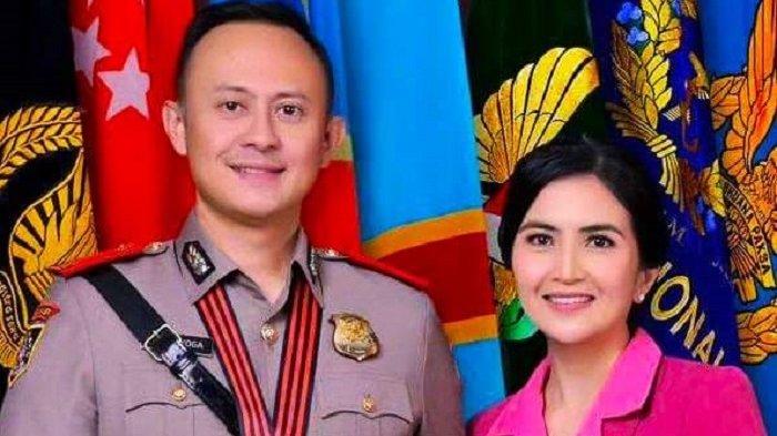 PS. Kasubbagkhirdinlur Bagwatpers Biro SDM Polda Bali sekaligus suami pesinetron FTV Kadek Devi, AKP I Dewa Ngurah Satriya Yoga sebentar lagi naik level menjadi perwira melati.