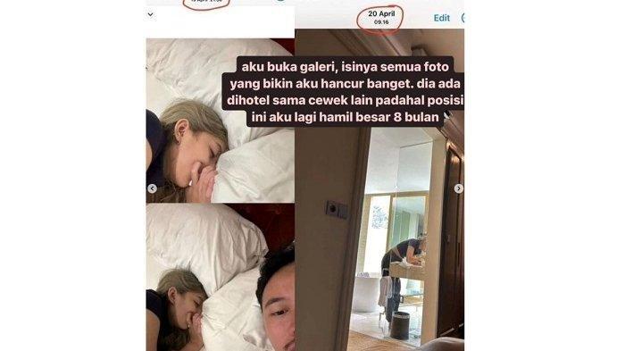 Aida Selvia menemukan banyak foto yang jadi bukti perselingkuhan suaminya dengan perempuan di Bandung.
