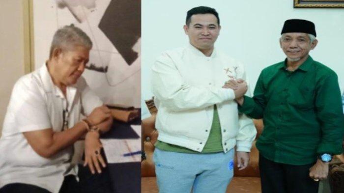Wakil Ketua Bidang Organisasi, Kaderisasi dan Keanggotaan (OKK) Nasdem Sulsel Andi Tobo Haeruddin (kiri) menyebut paket Yusran Lalogau dan Ketua PKB Pangkep Rahman Assegaf belum dirapatkan di internal Nasden.