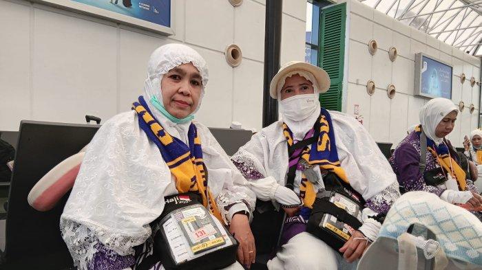 HAJI - Anisah Naharuddin jemaah haji asal Takalala, Kecamatan Marioriwawo, Kabupaten Soppeng. Rumahnya terbakar di Soppeng saat ia menunaikan ibadah haji.