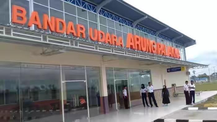 Bandara Arung Palakka, Jl Bandara, Kecamatan Awangpone, Kabupaten Bone, Sulawesi Selatan (Sulsel).