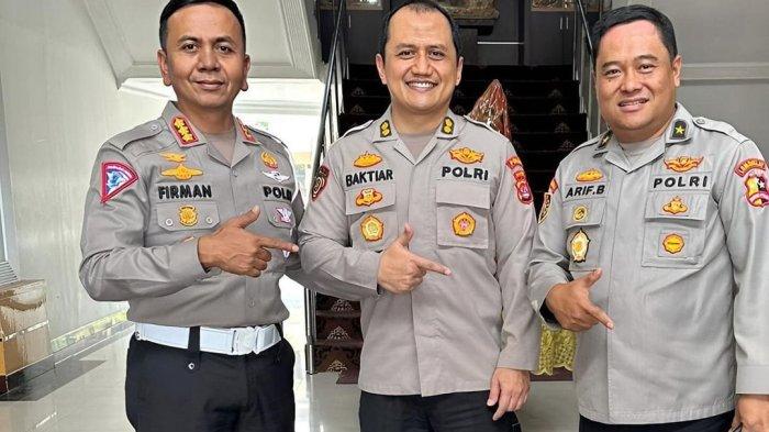 Brigadir Jenderal Polisi Arif Budiman (kanan) alumni Akpol 1997 sudah menyandang bintang satu.