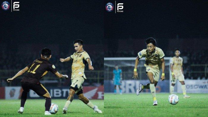Cuplikan pertandingan PSM Makassar vs Arema FC di pekan ke-16 Liga 1 2023, Jumat 20 Oktober 2023.