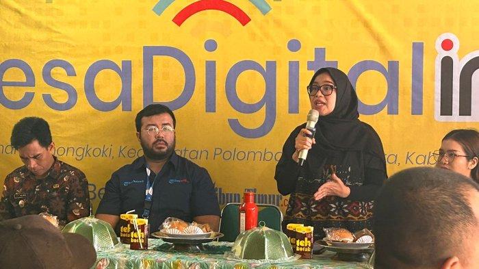 Head of Branch Sales Gowa, Rosna saat memberikan materinya dalam Pelatihan 