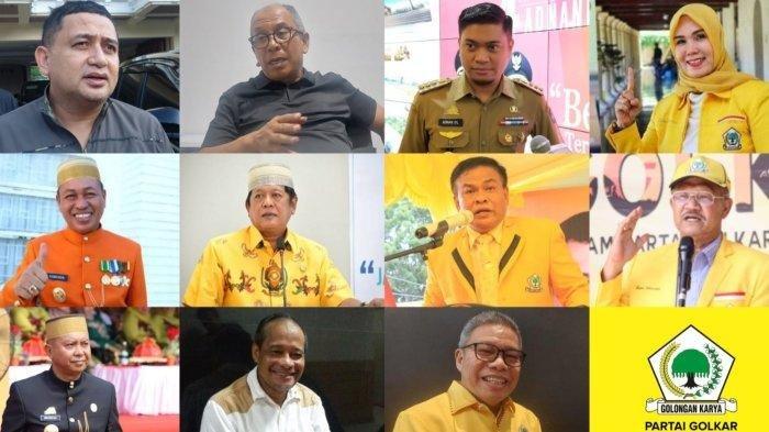 MUSDA GOLKAR - Deretan Kader Golkar masuk bursa calon Ketua Golkar Sulsel. 11 kader muncul sebagai calon ketua. Siapakah yang akan memimpin partai berlambang pohon beringin?