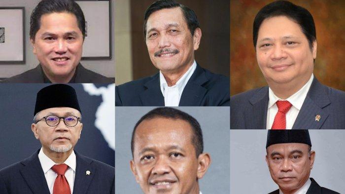 Deretan Menteri Jokowi yang ikut memenangkan Prabowo Subianto di Pilpres 2024.