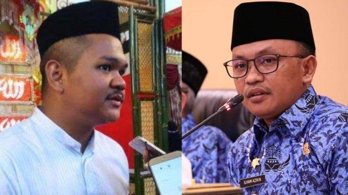 Fathul Fauzi Nurdin (kiri) vs petahana Ilham Syah Azikin di Pilkada Bantaeng 2024.