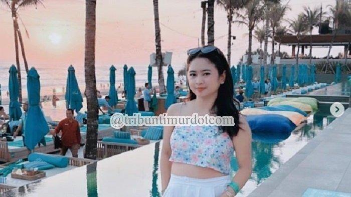 Potret Fuja Fauziah saat liburan.