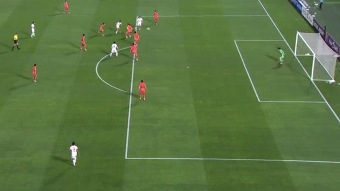 Gol indah Rafael Struick bawa Timnas U-23 Indonesia unggul sementara 1-0 atas Korsel di laga 8 besar Piala Asia U-23, Jumat (26/4/2024) dini hari.