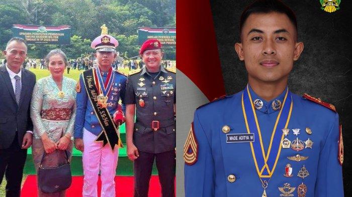 I Made Aditya Wahyu Palguna peraih penghargaan Adhi Makayasa Akmil 2024.