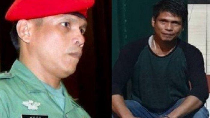 Kolase: Foto lawas Serda Ucok (Antara) dan potret terbarunya (Instagram @wahyo.yuniartoto). (Kolase Tribun Timur)