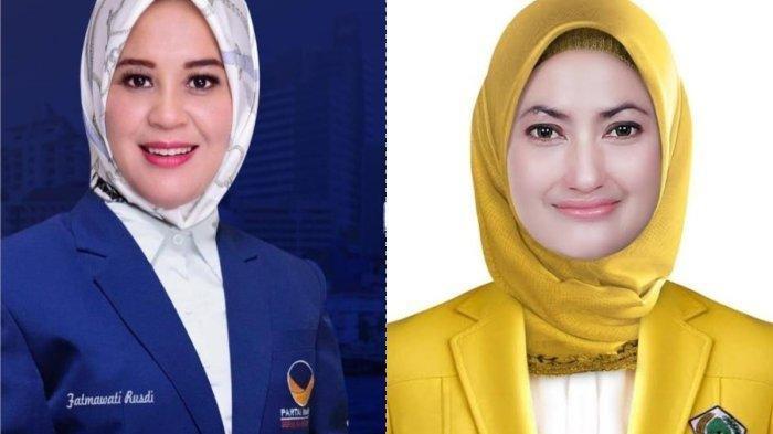 Figur perempuan calon kuat cawagub pada Pilgub Sulsel 2024 yakni Fatmawati Rusdi dan Indah Putri Indriani.