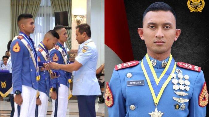 Jofanka Hendhico Arintio peraih penghargaan Adhi Makayasa Akademi Angkatan Udara (AAU) 2024.