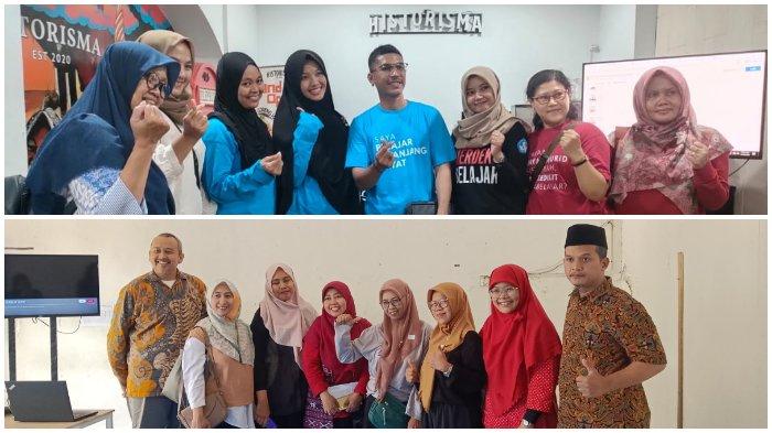 Narasumber dan panitia praktik cerdas dalam Puncak Temu Pendidik Nusantara ke-11 atau TPN XI di Jakarta, Sabtu (2/11/2024). Dua guru dari Pangkep, Sulawesi Selatan, Mardani dan Andi Zupriaty, tampil mengurai praktik cerdas di acara ini.